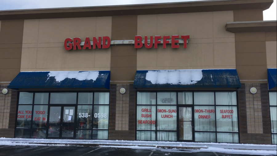 Grand Buffet after being raided by the FBI and closed down by the health department. It has been closed since Jan. 9 and it is unknown when it will reopen or if it will. 