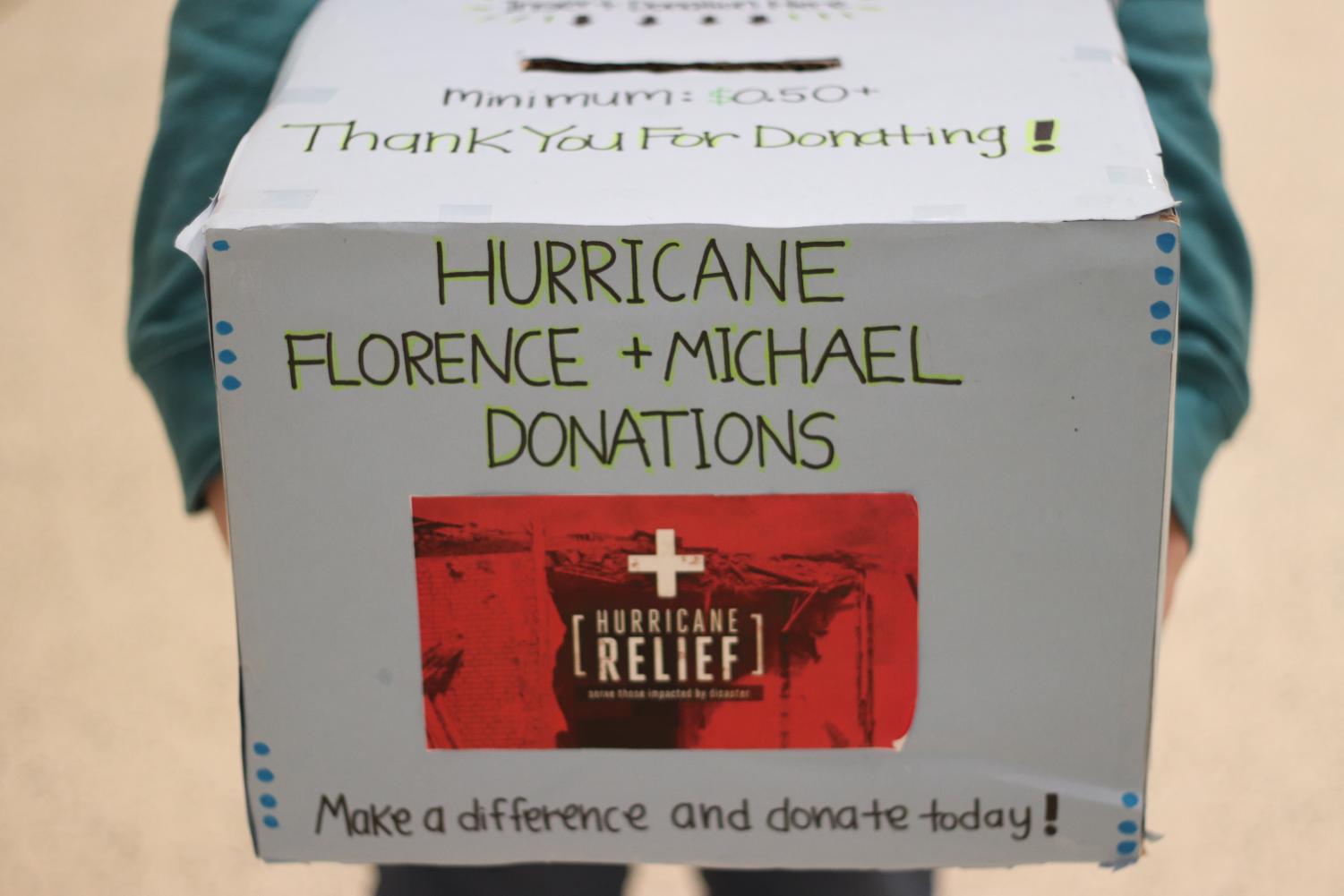 The drama kids have been collecting donations everyday during lunch. They collected donations for ten days.
