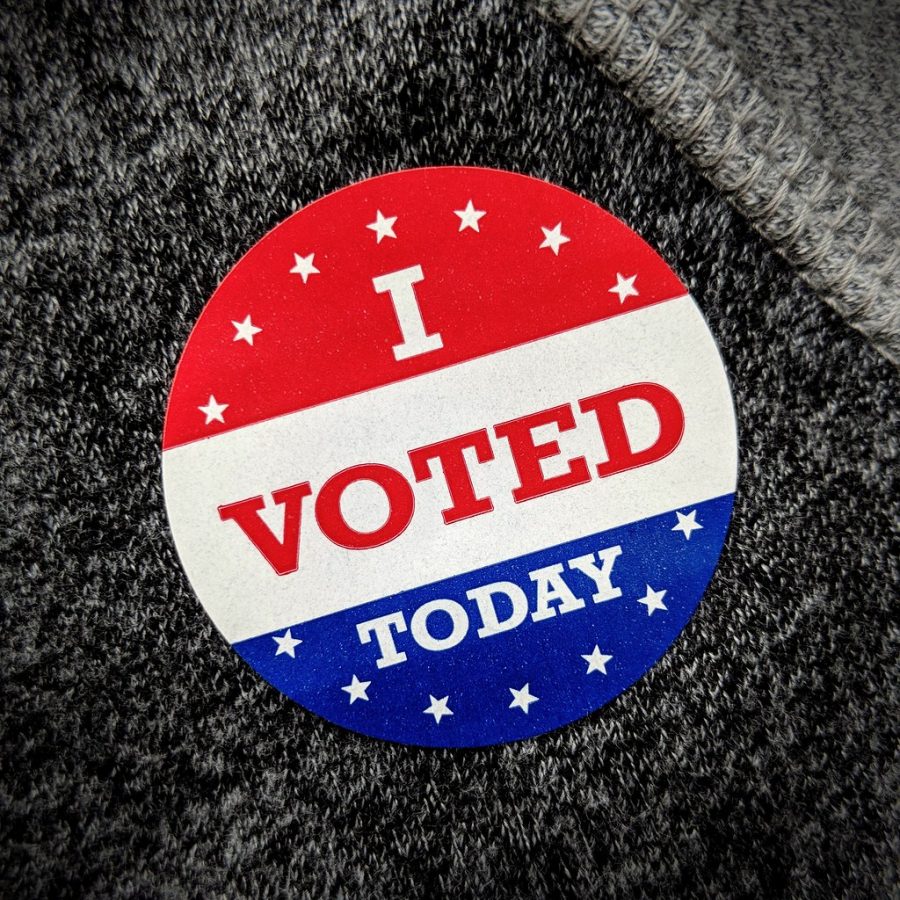 Photo credit: creative commons. An example of a sticker voters get after submitting their ballots.