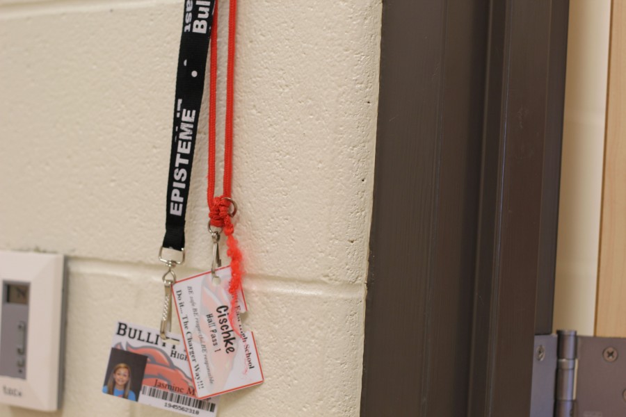 Bullitt East uses Student IDs as hall passes. They have recently started doing this.  “I don’t have a problem with student IDs. I always keep mine in my backpack in case I need to use the bathroom through the day.” said Alyssa Peak, student at BE.
