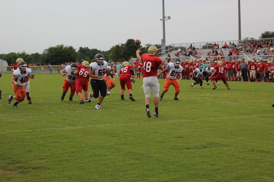 The offense returns with some fire power in previous 1,000 yard rusher Pierce Kelly. The goals have been set, and it's time to make a bigger splash this season. Pierce said," "The goal is to get better every week. Yes we want to win, but as a whole getting better as a team will make wins come more easy."
