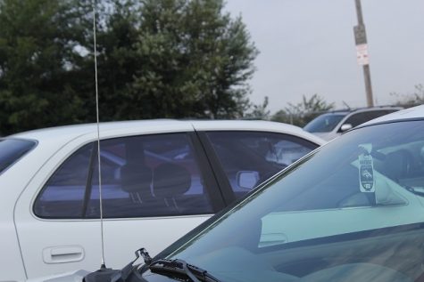 Car parked in school parking lot legally