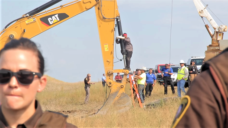 #NoDAPL - Water protector Happi American Horse in North Dakota https://www.youtube.com/watch?v=Sa6kdRuBYfA                     

Desiree Kane http://desireekane.com/ 
Creative Commons Attribution 3.0 Unported https://creativecommons.org/licenses/by/3.0/legalcode