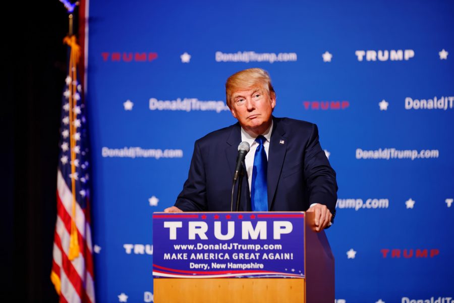 Donald Trump in Derry NH, on Aug. 15, 2016