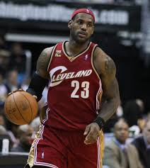 Lebron James of the Cleveland Cavaliers