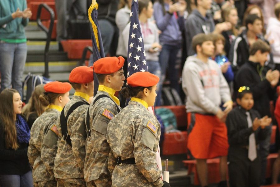 Annual Veteran’s Day Assembly at Bullitt East