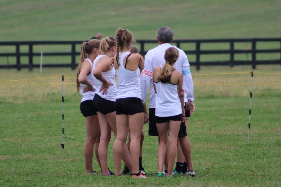 The girls prepare for their last run of the season. 