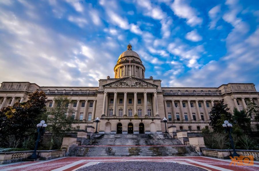 Kentucky+State+Capitol+in+Frankfort.