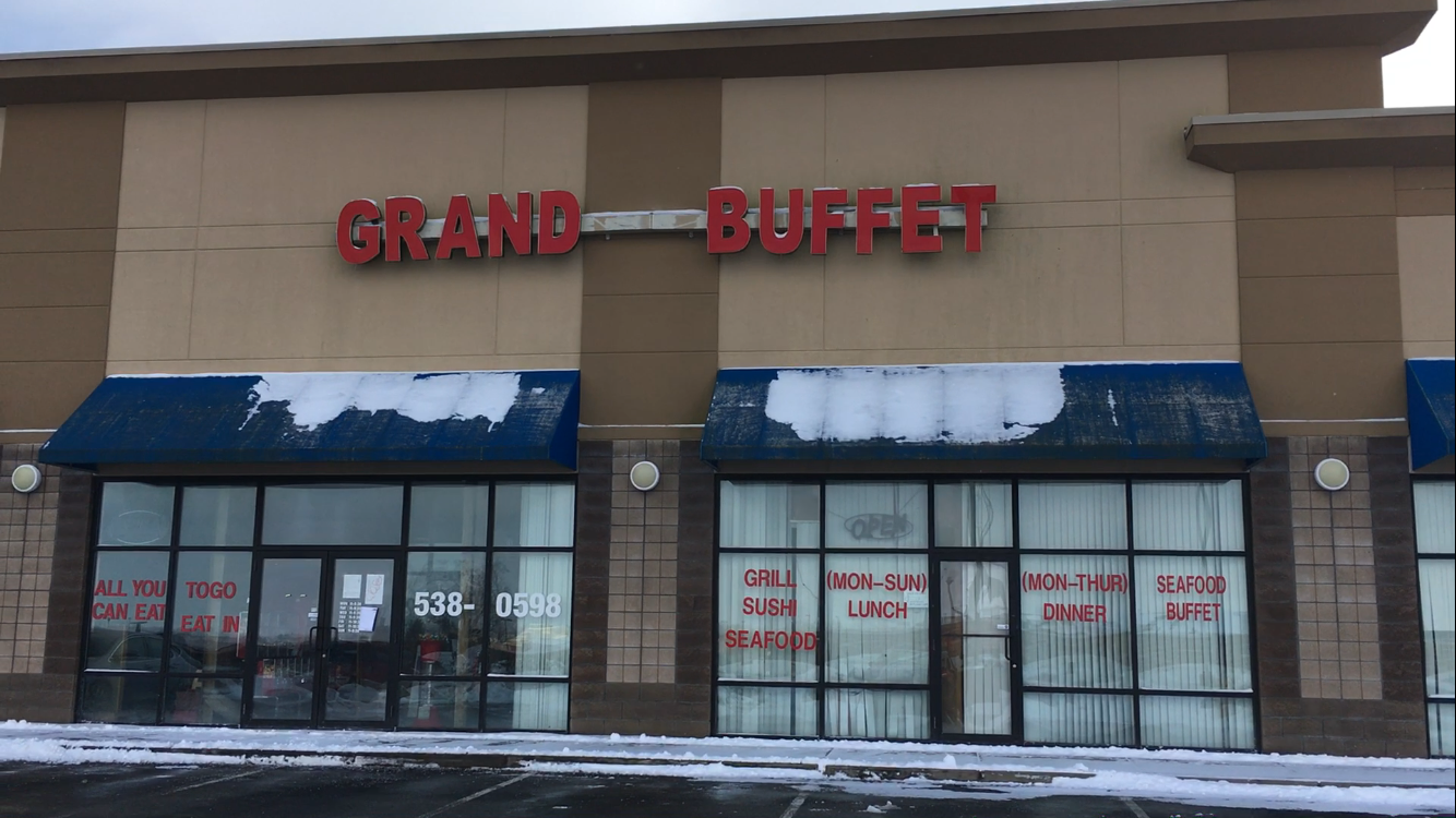 Grand Buffet after being raided by the FBI and closed down by the health department. It has been closed since Jan. 9 and it is unknown when it will reopen or if it will.