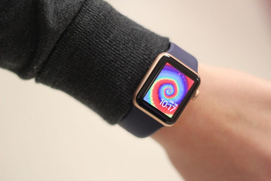 Amber Isabel's 38mm Apple Watch.