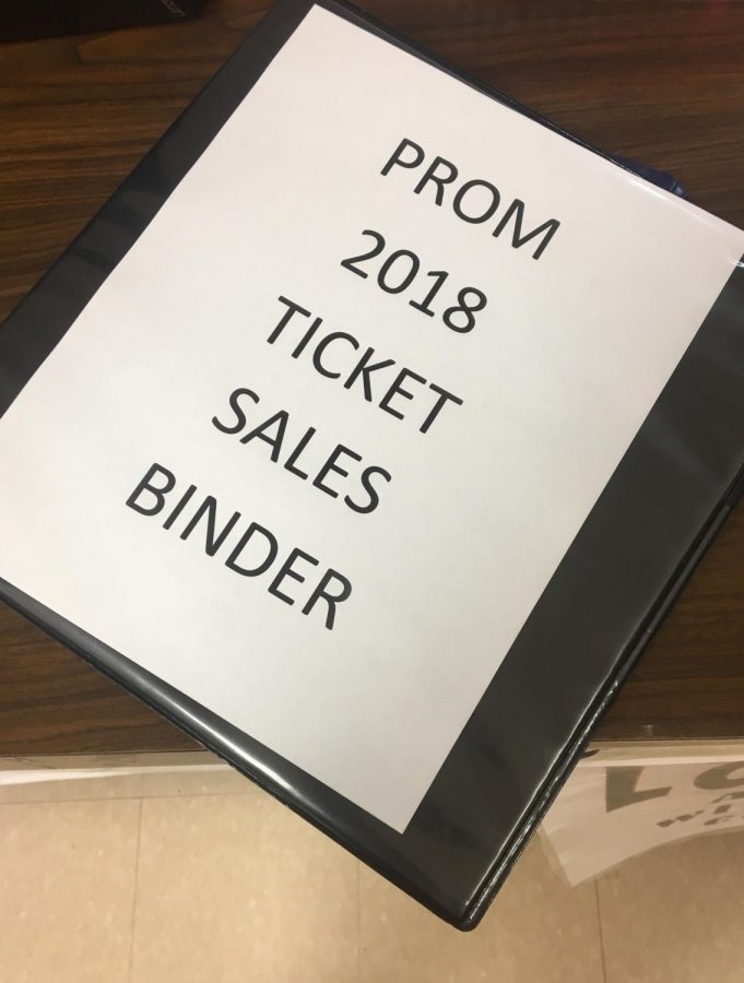 Prom tickets began selling this week. They will stop selling March 9.