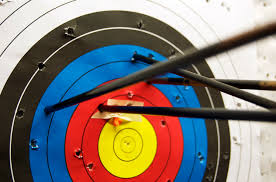 The archery team shoots for high scores in regional, state, national and world tournaments.