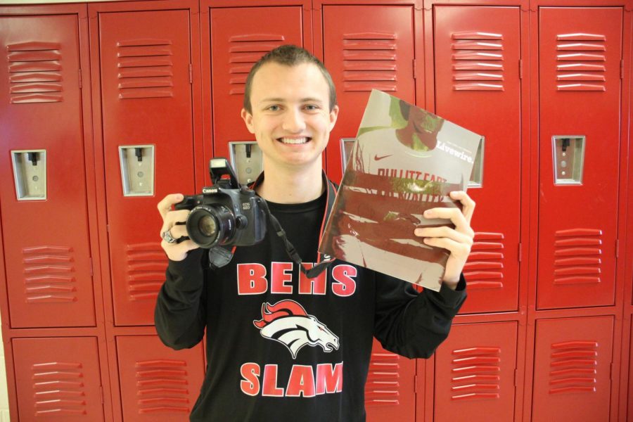 Ending his senior year, Combest worked hard on both he website and the magazine. Through his three years on staff, he has explored many sides of journalism including photography and videography.