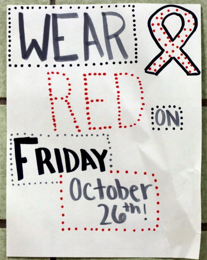 Students are encouraged to wear red on October 26th for Red Ribbon Week. It is one of the oldest and largest drug-prevention programs. “Red ribbon week is about telling teens that their life is worth more than being controlled by the addiction of drugs,” said Zirnheld.