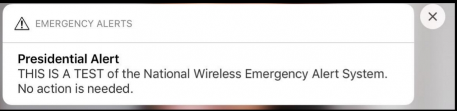 Presidential Alerts Were Tested Last Week