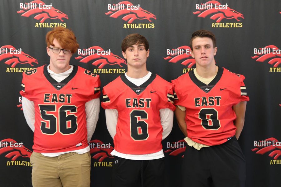 (Left to Right) Josh Bynum Cook, Daniel Gilbert, Aeron Adams. Those players are destined for big roles on the team this season. They look to impact in every way possible. 