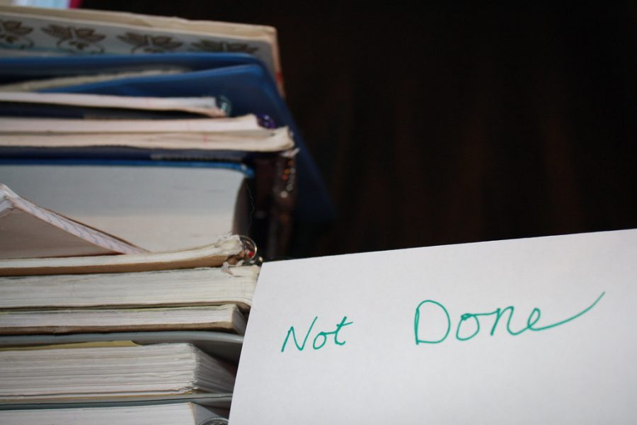 "Procrastination - A1" by LadyDayDream is licensed under CC BY-SA 2.0