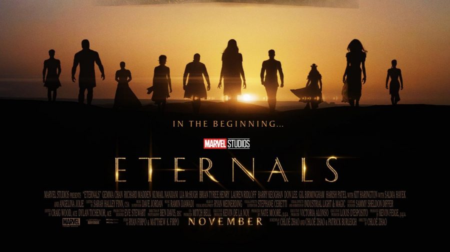 Marvels latest movie, Eternals was released on Nov. 5, 2021.