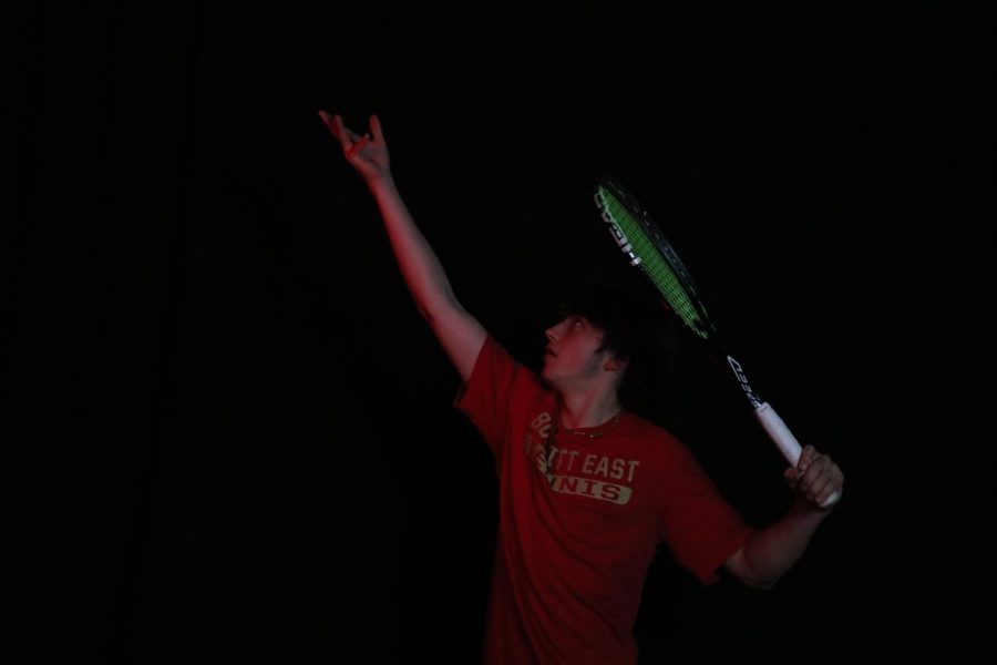 The boys tennis team has been working to improve this season. They have been winning the majority of their matches. "I definitely can make it to number two," Junior Blake Thurman said about state championships. 