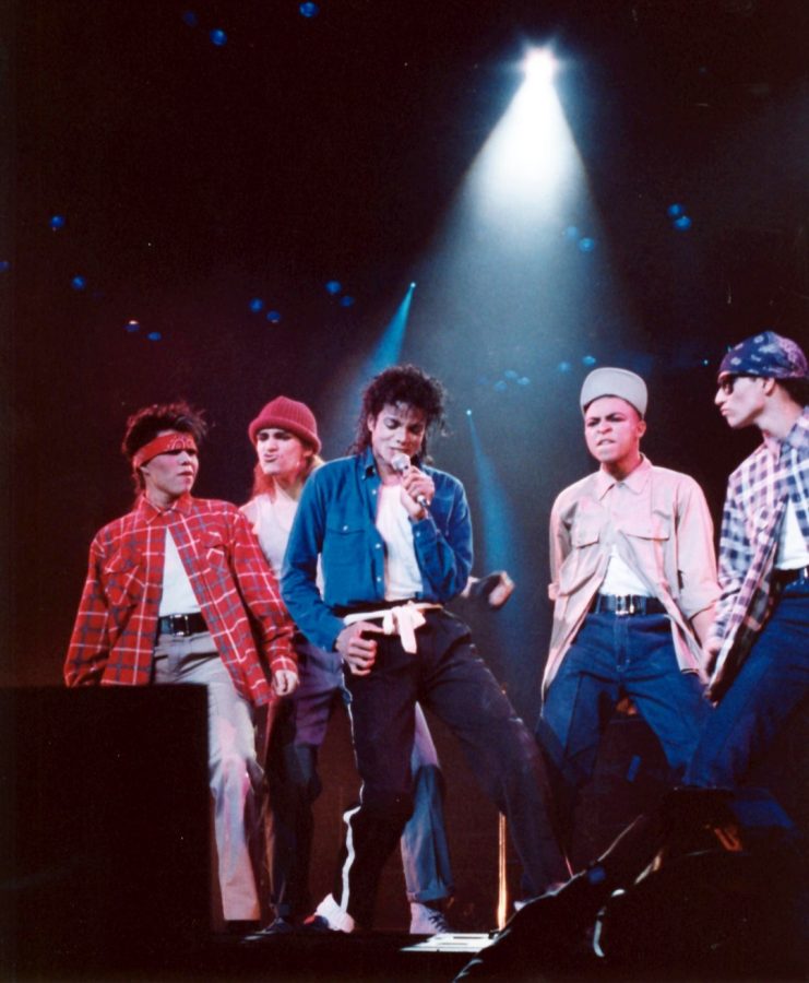 Michael Jackson performs "The Way You Make Me Feel" at The Grammy Awards, 1988. Jackson was nominated for Album Of The Year, Best Male Rhythm & Blues Vocal Performance and Best Pop Male Vocalist that year, and had won 15 Grammys during his career. "I don’t think anyone ever has even come close to doing...just the sound and the lyrics and just everything he’s accomplished is just so monumental,” sophomore Allie Fawbush said.
