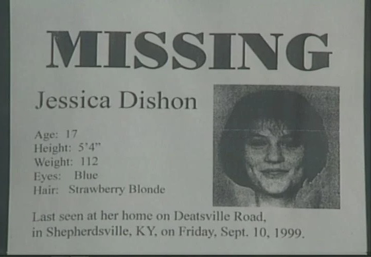 Another missing poster police put out to find Jessica when they still believed her to be a runaway.