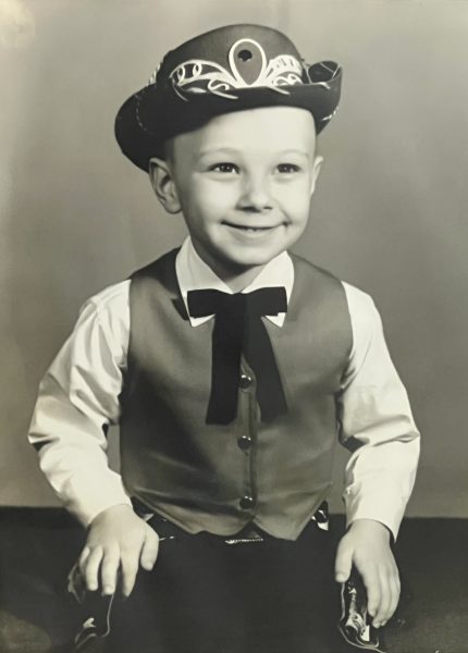 Ray Stansbury is pictured wearing a cowboy costume. He was only six years old when he was hit by a truck and died. “My parents did not talk about this much but I know that Ray was loved.” Wendy Stansbury, Rays sister, said.