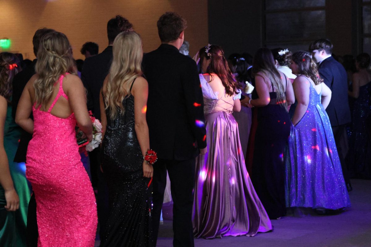 Students dance the night away at prom regardless of the theme. Although insignificant, students want their choice in the theme. "The theme isn't really that serious, it doesn't really affect anything but it's the principle of the matter," senior Olivia Cole said.