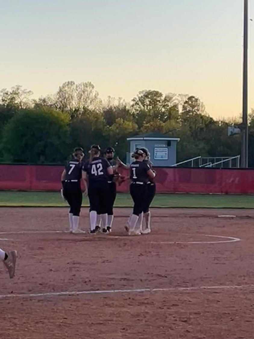 Softball in action at the start of an eventful season.