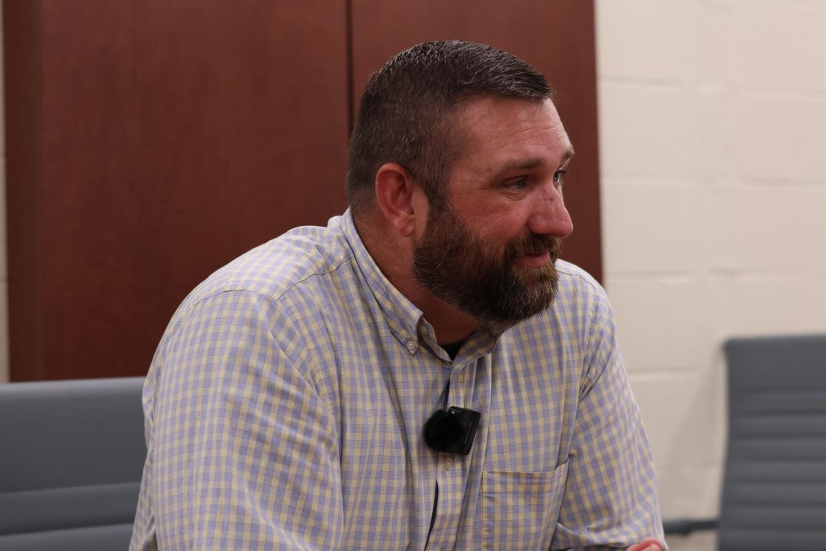 Lightle on his first interview with Editor in Chief Haylee Donovan