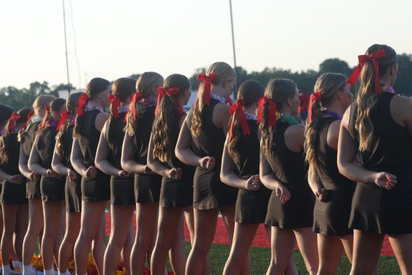 Bullitt East cheerleaders stand united