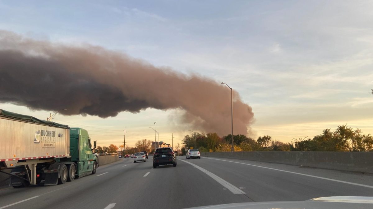 Smoke seen on Preston Highway, Grade Lane 61